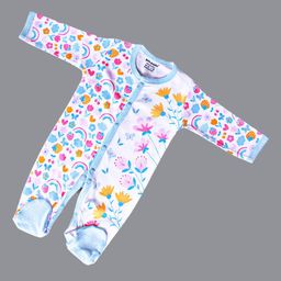 Born Babies Infants Printed Cotton Sleepsuit-image-49
