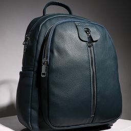 French Accent Men Textured Non-Padded Backpack-18