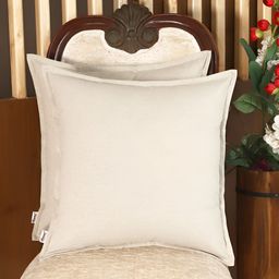 Home Grey 2 Pieces Cotton Square Cushion Covers-picture-10