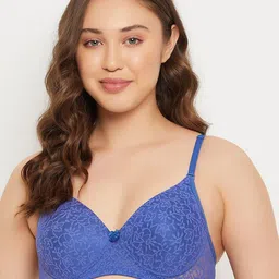 Clovia Self Design Full Coverage Lightly Padded Everyday Bra- All Day Comfort-image-23