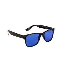 NuVew Unisex Blue Lens & Black Wayfarer Sunglasses - 16045-22-NW-82230-Blue-14