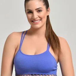 MAKCLAN Blue Bra Lightly Padded-image-88