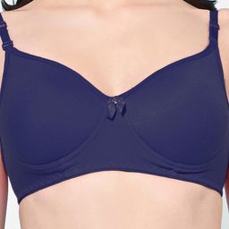 FIMS Pack Of 2 Full Coverage Lightly Padded Non-Wired Everyday Bra With All Day Comfort image 3