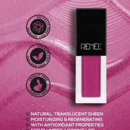 RENEE See Me Shine Lip Gloss - Play That Plum 2.5ml image 4