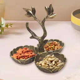 Metalsmith Aluminium Decorative Dryfruit Bowls For Cookies, Utility, Masala, Tea And Sugar-picture-2