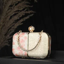 Toobacraft Embellished Box Clutch-3