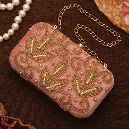Jazz and Sizzle Embellished Purse Clutch-44