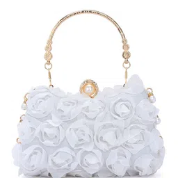 DressBerry Embellished Box Clutch image 5