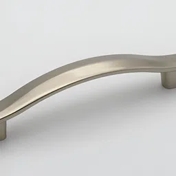 Rab Silver Toned Matte Finished Drawer Handle-image-91