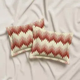 mayfair homes london Brown Cotton 27x18 Inches Pillow Covers (Set of 2)-picture-40