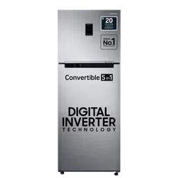 SAMSUNG 385 Litres 2 Star Frost Free Double Door Convertible Refrigerator with Deodorizer (RT42C5532S8/HL, Elegant Inox)-image-8