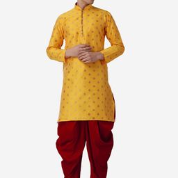 ROYAL KURTA Ethnic Motifs Printed Kurta With Salwar-image-98