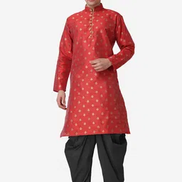 ROYAL KURTA Men Ethnic Motifs Printed Kurta with Salwar-picture-8