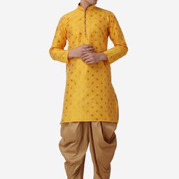 ROYAL KURTA Men Printed Kurta with Salwar-image-61