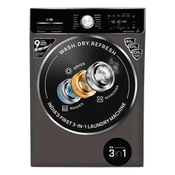 IFB 8.5/6.5 kg 5 Star Inverter Fully Automatic Front Load Washer Dryer (Executive ZXM, Power Steam Wash, Mocha)-25