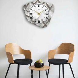 olive tree 14.5 Inches Abstract Wooden Clock-picture-39