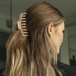 Krelin Women Brown Set of 4 Claw Clip-24