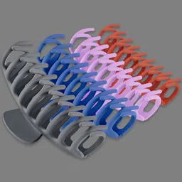 Krelin Women Set of 4 Large Claw Clips-4