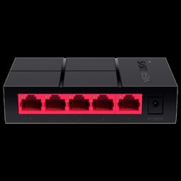 MERCUSYS 5 Ports Switch/Plug (Green Ethernet Technology, MS105G, Black)-8
