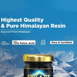 Ayuvya Shilajit Paste To Improves Strength & Stamina - 20 gm image 3