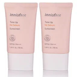 Innisfree Set of 2 Tone Up No Sebum Sunscreen SPF50+ PA++++ - 50ml each-13
