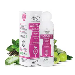 AYOUTHVEDA Vagitone Intimate Hygiene Wash with Aloe Vera & Amla - 180ml-image-36