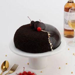Lustrous Chocolate Cake (Half Kg)-image-7