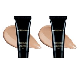 FACES CANADA Set of 2 Weightless Matte Finish Foundation 18ml each - Natural 02-38