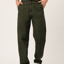 PARIS HAMILTON Men Relaxed Fit Mid-Rise Heavy Fade Acid Wash Stretchable Jeans-image-89