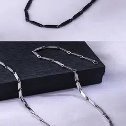 The Roadster Lifestyle Co Men Set Of 2 Stainless Steel Bohemian Chain-image-93