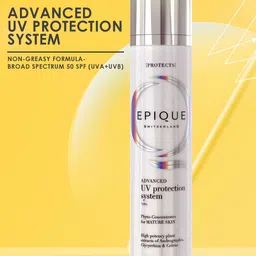 EPIQUE Advanced UV Protection System 50 SPF Sunscreen - 50 ml-50