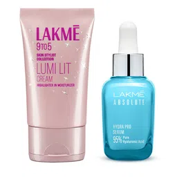 Lakme Set of Absolute Hydra Pro Serum 30 ml + Lumi Skin Cream 30 g-48