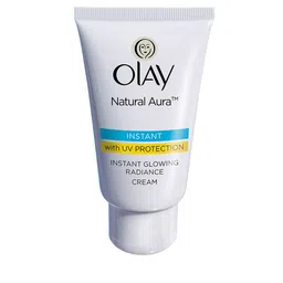 Olay Natural Aura Glowing Radiance Day Cream with SPF15 with Vitamin B3, Pro B5 & E - 20g-11