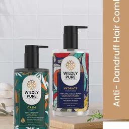 Wildly Pure Set of 2 Anti Dandruff Shampoo & Conditioner 300ml each-13