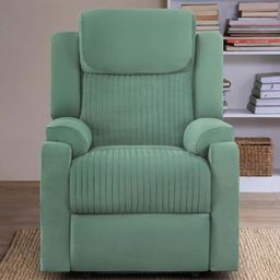 Sleepyhead RX6 - Single Seater Suede Fabric Recliner Premium Pocket Springs-image-71