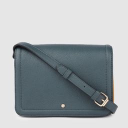 Accessorize London Women Faux Leather Tara Triple Compartment Structured Sling Bag-32