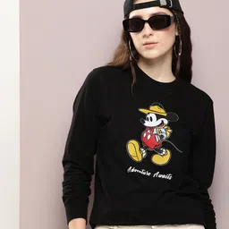 Kook N Keech Disney Women Graphic Printed Sweatshirt-picture-53