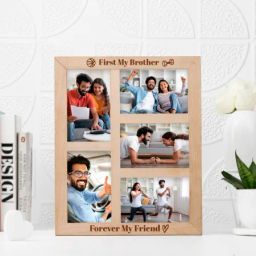 Personalized Forever My Friend Frame For Brother-image-62