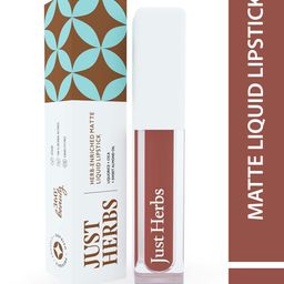 Just Herbs Herb-Enriched Matte Liquid Lipstick 2 ml - Cinnamon Spice 13-5