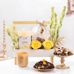 Serene Felicity White Tray Diwali Hamper-image-29