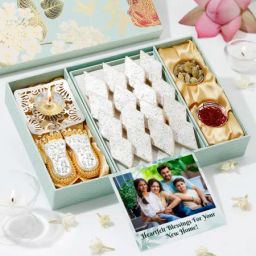 Personalized Exquisite Charan Paduka Housewarming Hamper-image-8