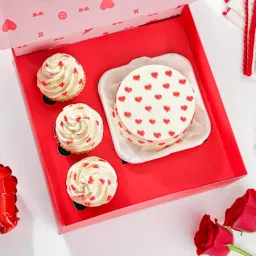 Sweet Delight Valentine's Day Cake Combo-image-95