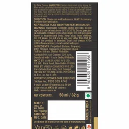 Denver Men Set of 4 Caliber Nano Body Deodorant Spray - 50 ml each image 4