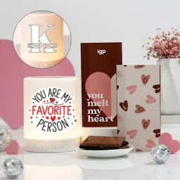 Sweet Melodies Personalized Speaker And Chocolates Combo-image-81