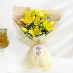 Golden Grace Women's Day Bouquet-image-5