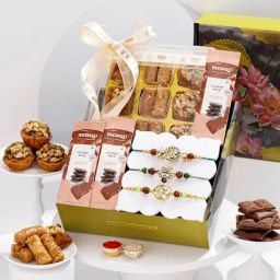 Sacred Trinity Rakhis And Baklava Hamper-image-13