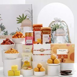Ultimate Gourmet Indulgence Rakhi Hamper-image-0