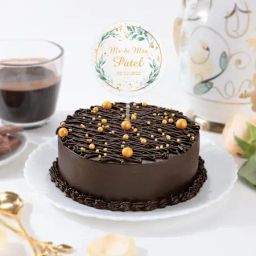 Personalized Mr And Mrs Anniversary Cake-image-57