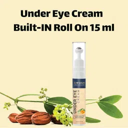 SWOSH Under Eye Cream Roll On For Dark Circles & Wrinkles Removal 15 ml image 4