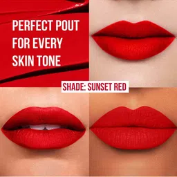 Insight Cosmetics Smudge Proof Mini Power Matte Lipcolor 4 ml -Sunset Red image 2